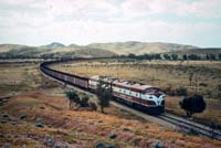 GM47 + GM hauling coal train