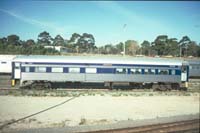 14.3.1987 Keswick - Bluebird "106" on freight bogies