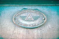 'cd_p0107963 - 31<sup>st</sup> October 1987 - Keswick - Commissioner's car EI 84 builders plate'