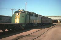 14.2.1989 Port Augusta GM1 shunting car barn