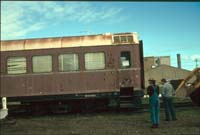 5.8.1996 Port Dock - AFA 93 Lift - setting bogie