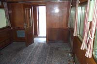 6.4.2001 Interior of AFA 93 - Commonwealth Railways Wegmann lounge car under repair