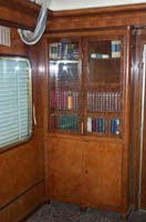 6.4.2001 Interior of AFA 93 - Commonwealth Railways Wegmann lounge car under repair