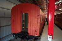 'cd_p1001103 - 29<sup>th</sup> June 2001 - National Railway Museum - Port Adelaide - HRE 349 being repainted'