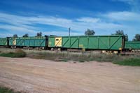 'cd_p1004807 - 9<sup>th</sup> August 2002 - Port Pirie - AOKF 915 + AOKF 945 coal wagon'